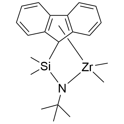 (tert-Butylamido)dimethyl(fluorenyl)silanezirconium dimethyl, 95%